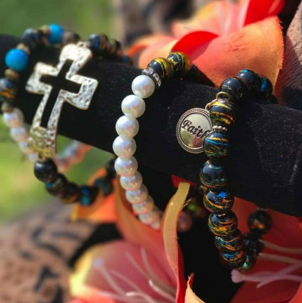 Handmade Faith bracelet set