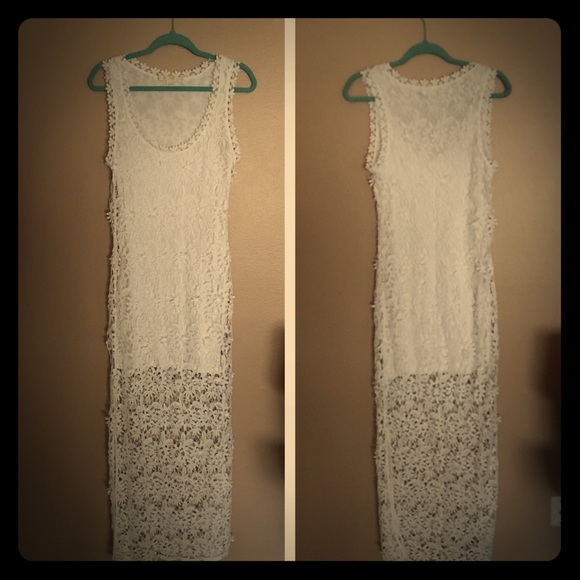 Boston Proper Dresses & Skirts - Boston proper lace maxi