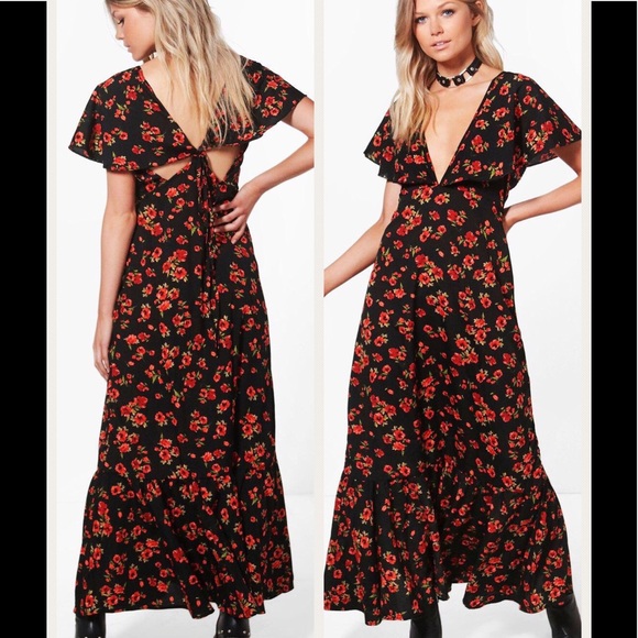 Asos Dresses & Skirts - NWT Petite Floral Maxi Dress