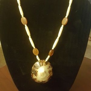 Shell and Beaded Necklace