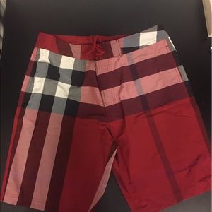 Men's Burberry swim shorts size Large