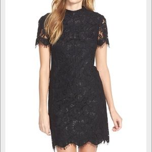 Betsey Johnson black lace dress