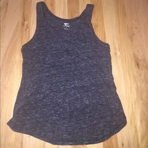 Dark grey speckled tank top