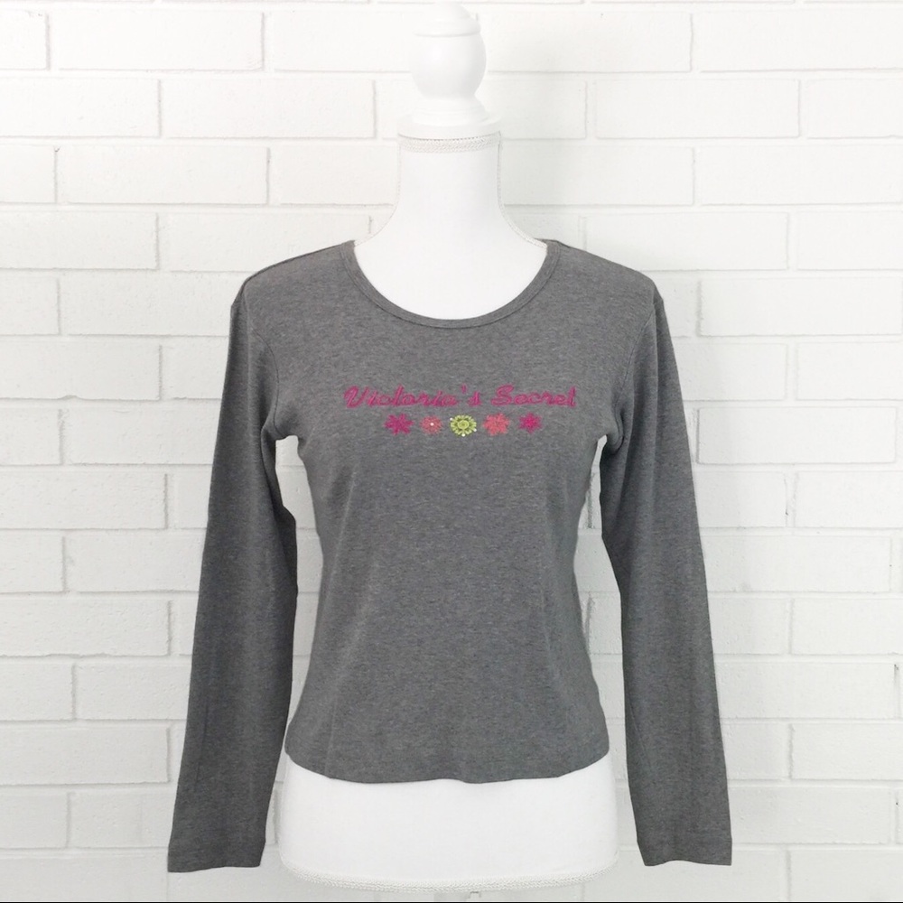 6 for $25! VS Long Sleeve Lounge PJ Top