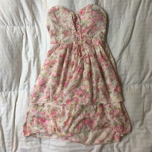 Floral print dress