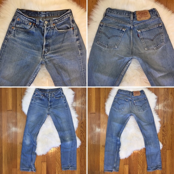 🚫SOLD🚫🌸Vintage 501 Perfectly Distressed Levi's - Picture 6 of 7