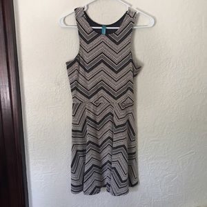 Skater dress with cutout back