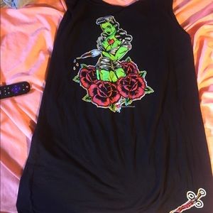 Too fast brand black nurse dress size xl