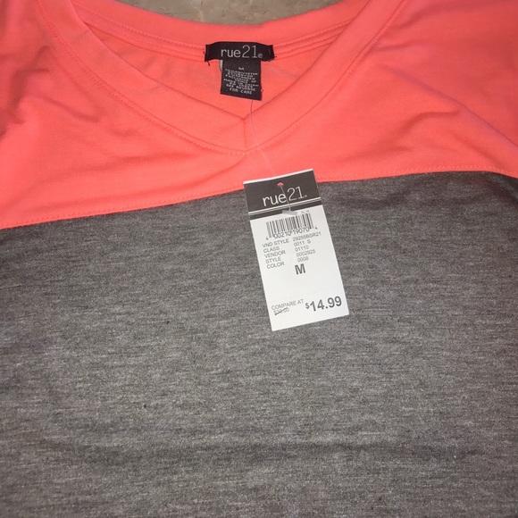 3/4 Length Sports' Style Tee (NWT) - Picture 2 of 2