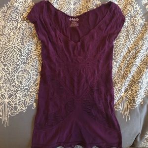 Free people short sleeve shirt