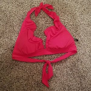 Reaction Kenneth Cole ruffled bikini top