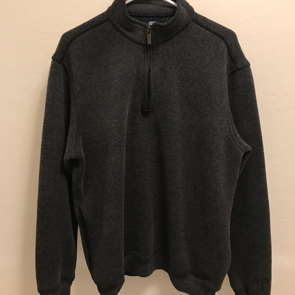 Men's Quarter Zip Sweater