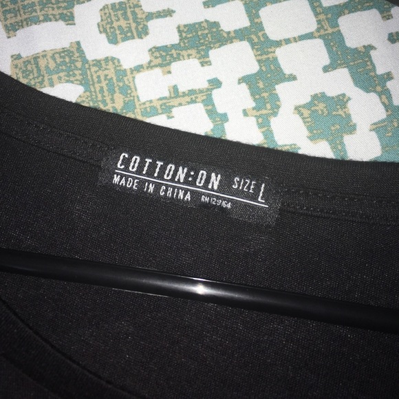 Cotton on black tshirt tunic - Picture 3 of 3