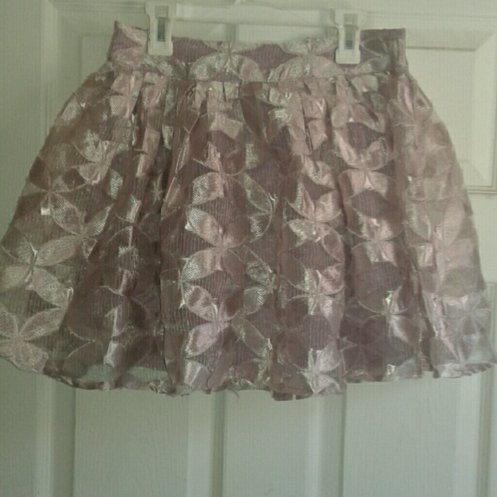 Purple Polyester Skirt for girls/kids
