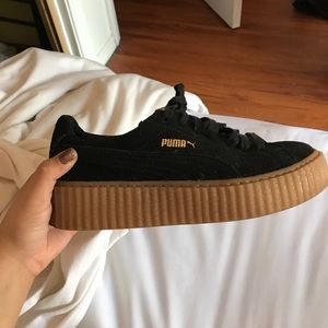 RIHANNA FENTY X PUMA SUEDE LEATHER CREEPERS