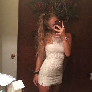 girls lace dress NWT