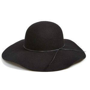 BP Nordstrom Floppy Felt Hat Black