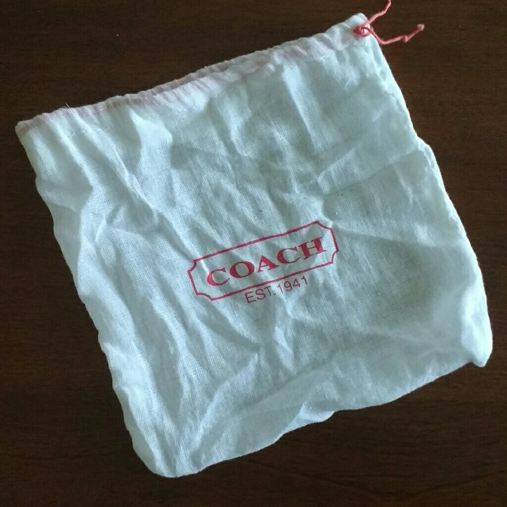 💯 Authentic Coach Dust Bag 👛