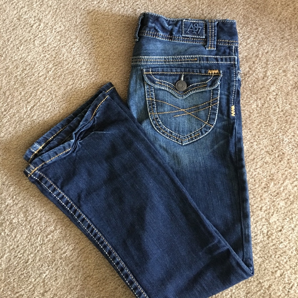 Aeropostale Hailey Skinny Flare Jeans