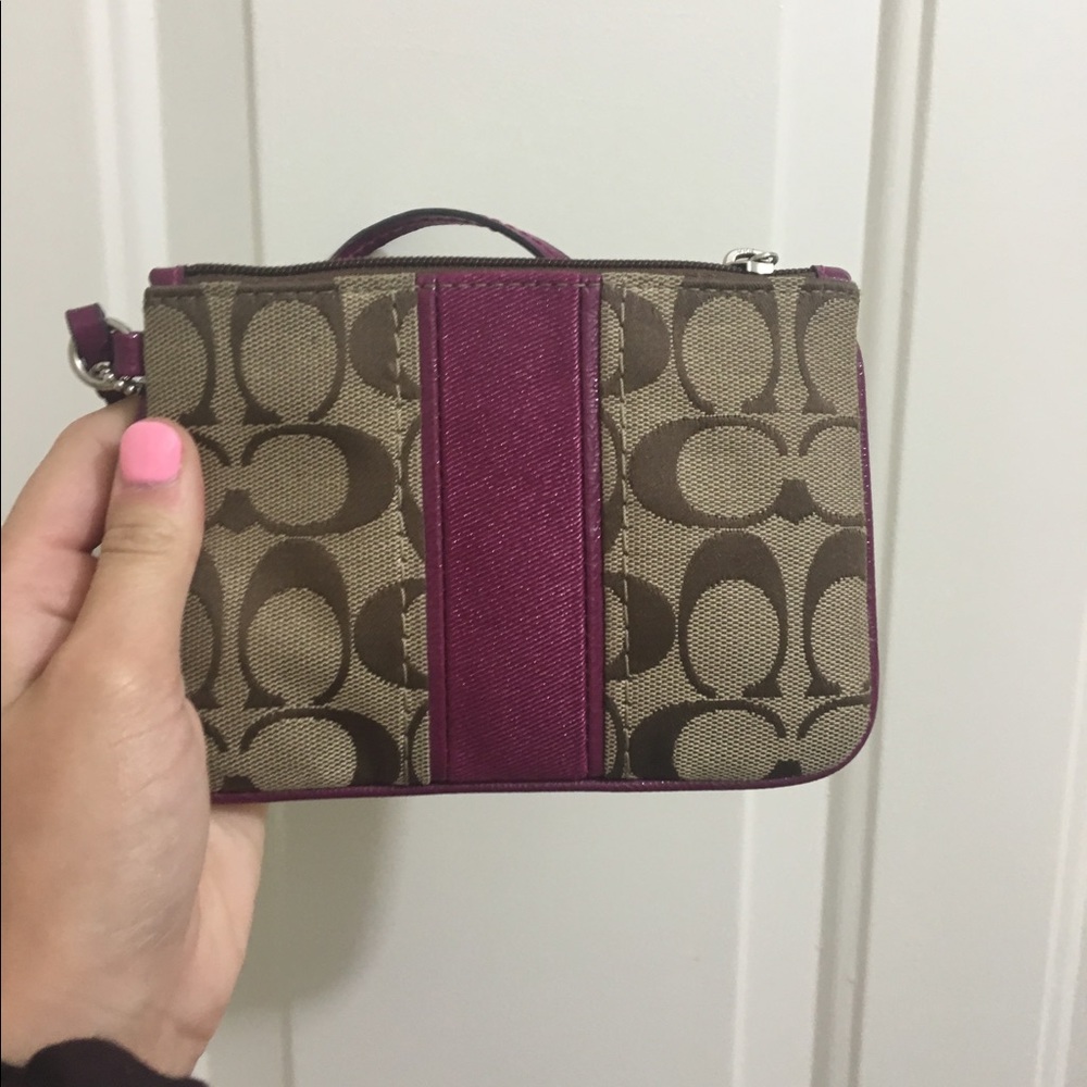 Coach wristlet