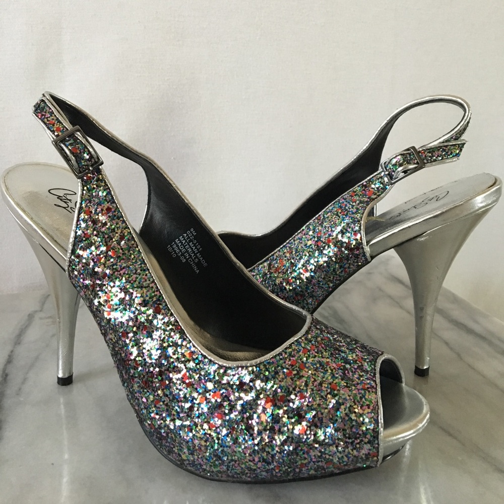 CiTy StrEets gLitTer heEls - Picture 11 of 11