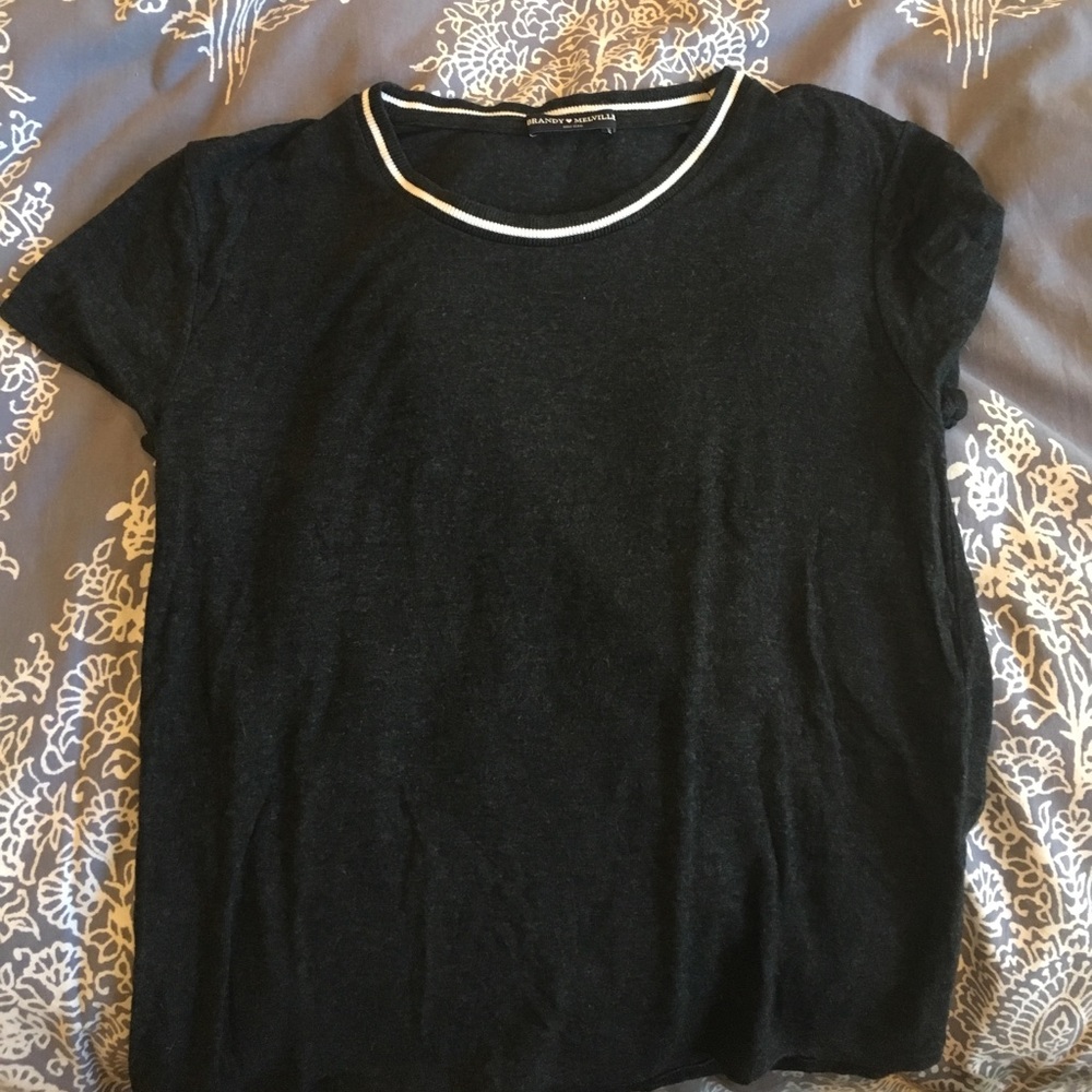 Shirt sleeve brandy melville shirt
