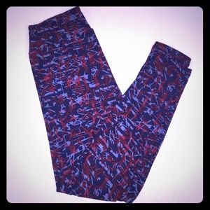 EUC- LulaRoe OS Leggings