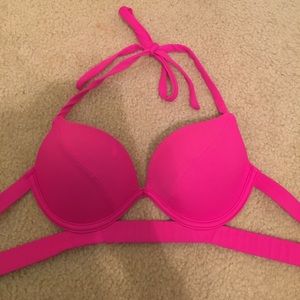 VS pink push up bikini top