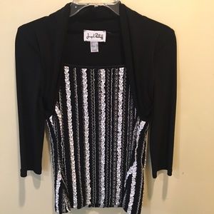 Beautiful Joseph Ribkoff Tank w/ attached Cap