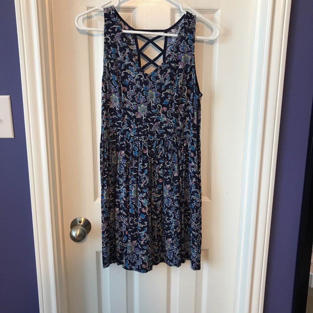 Floral print dress