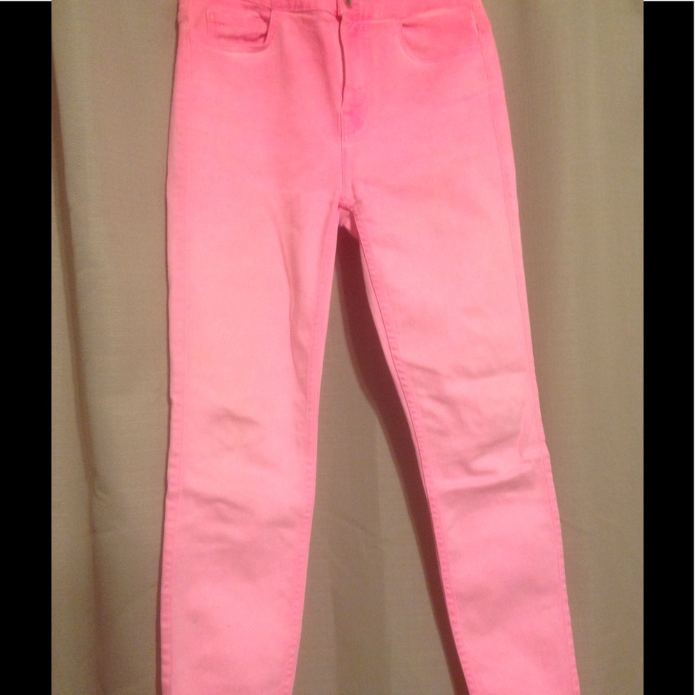 For All Man Kind Giambattista Valli Pink Jeans