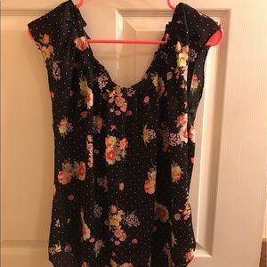 Lauren Conrad floral top