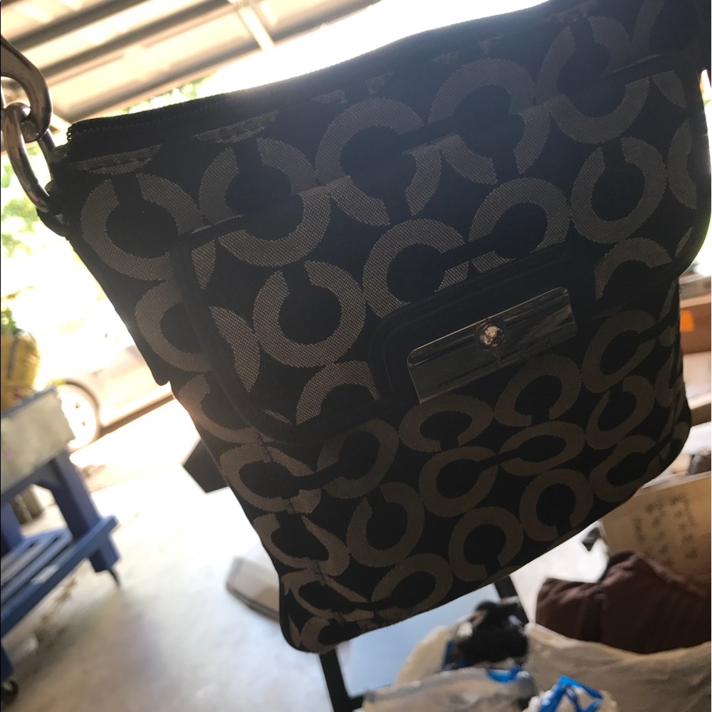 Black Coach Crossbody