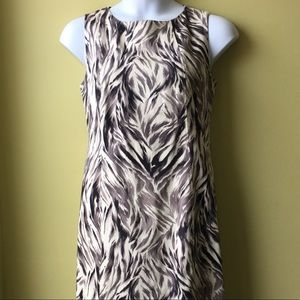 Talbots 🌟HOST PICK🌟Tiger strip black/white dress
