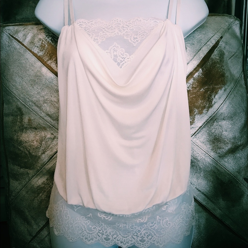 Guess Collection Lace Camisole WHITE Tank