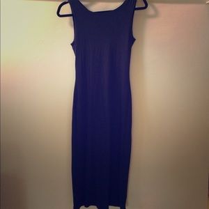 Comfy navy dress