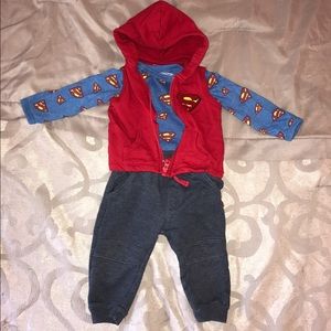Superman Outfit Size 12M