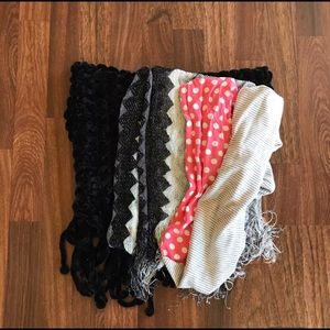 THREE Scarves