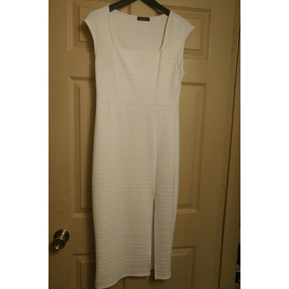 Square Dress with Slit