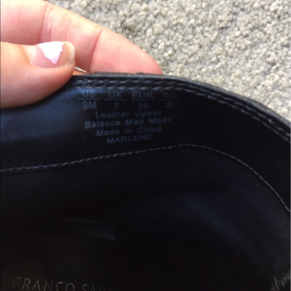 Franco Sarto Leather Boots - Picture 4 of 5