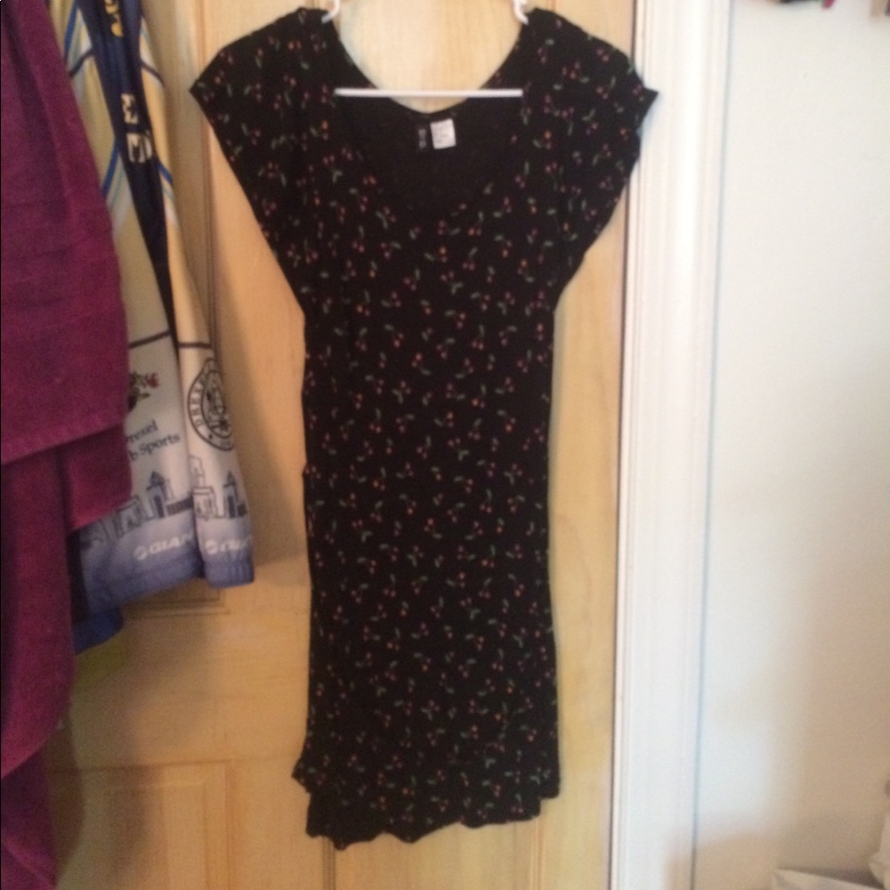 Cherry tee shirt dress