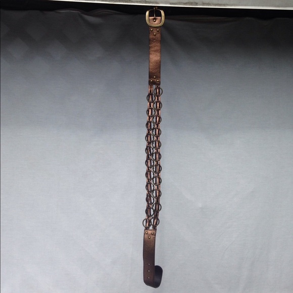 🌹Chain Ring Copper Fashion Belt - Picture 4 of 8