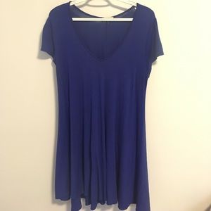 Royal blue tunic