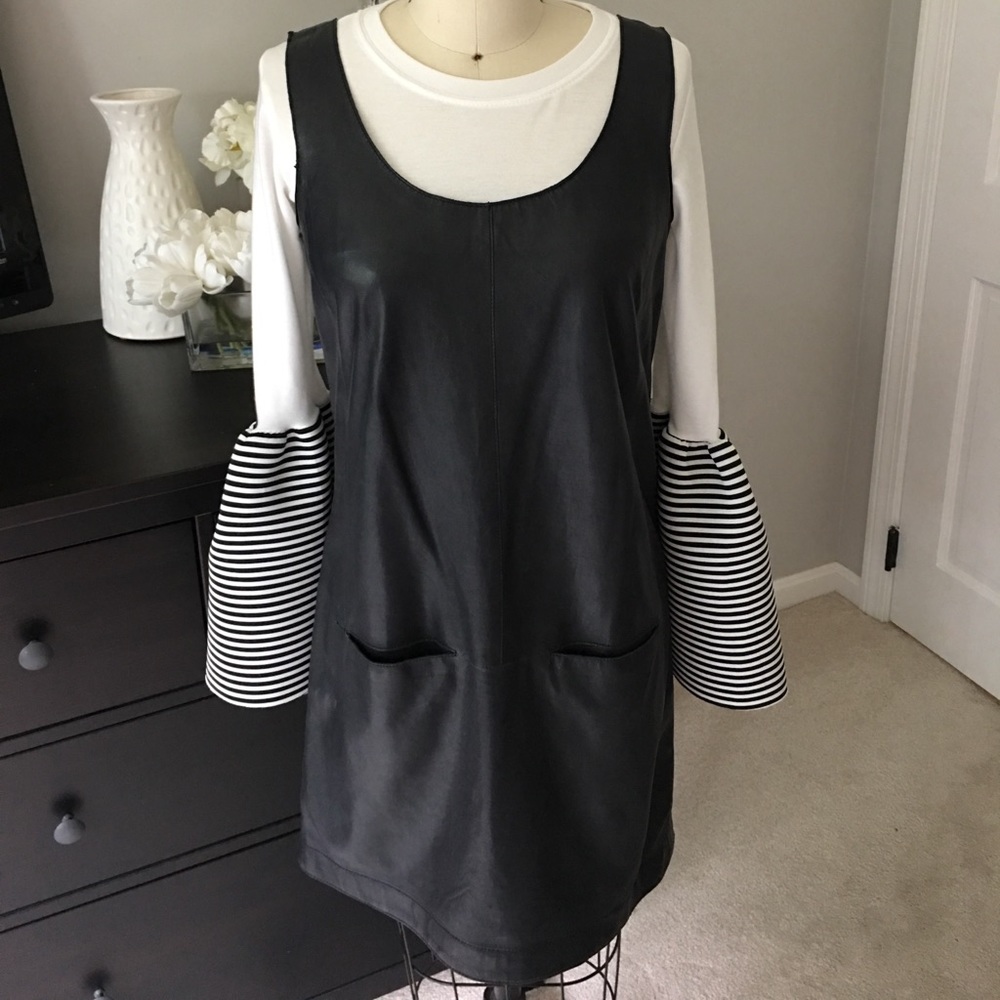 Vince Leather Dress size 2 - Picture 1 of 4