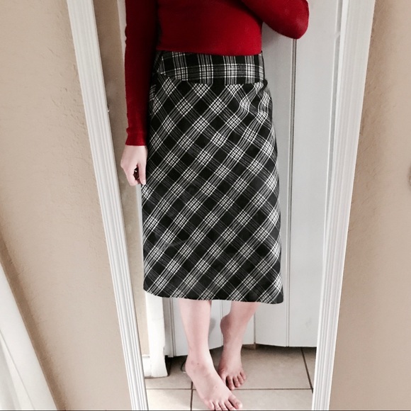 new directions Dresses & Skirts - New Directions | plaid skirt