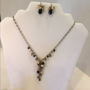 Bundle of LOFT necklace and earrings