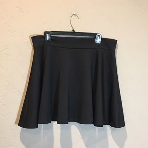 Basic Black Skater Skirt!