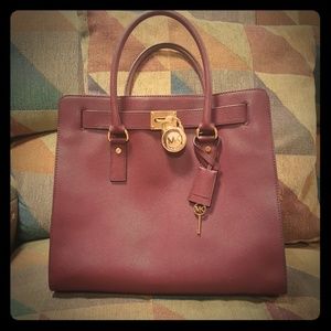Michael Kors Hamilton Large Saffiano Leather Tote