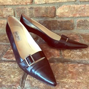 Authentic Jimmy Choo kitten heels