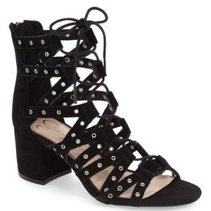 NWT Jessica Simpson Haize Lace Up Heel